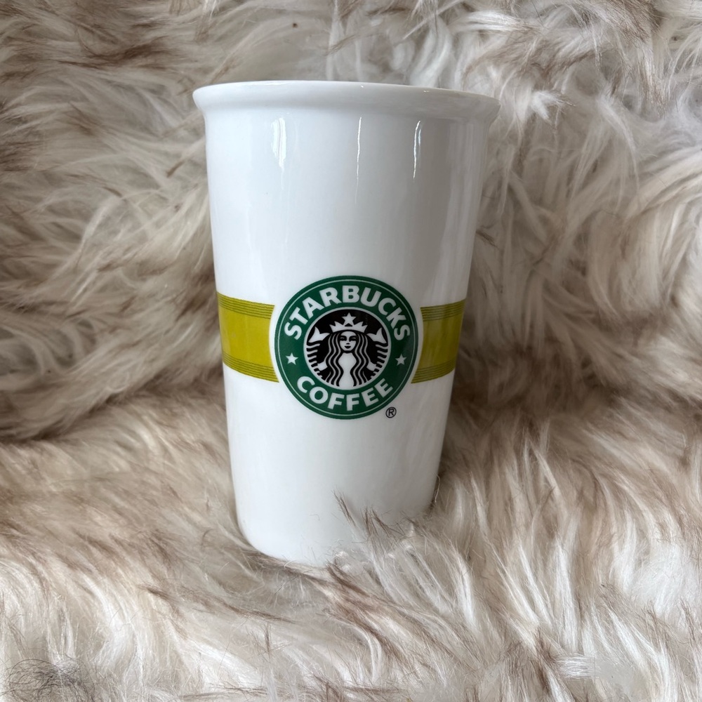 Starbucks White Ceramic Coffee Mug